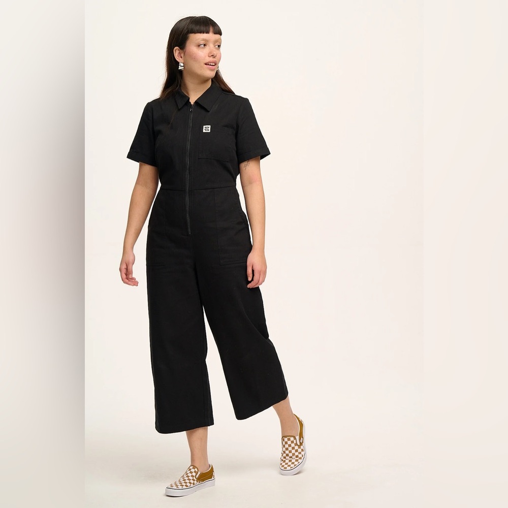 NEVER WORN: black ethically sourced Ragan jumper by Lucy and Yak